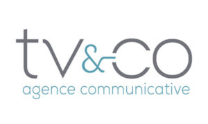 Logo de Tv&co, agence communicative